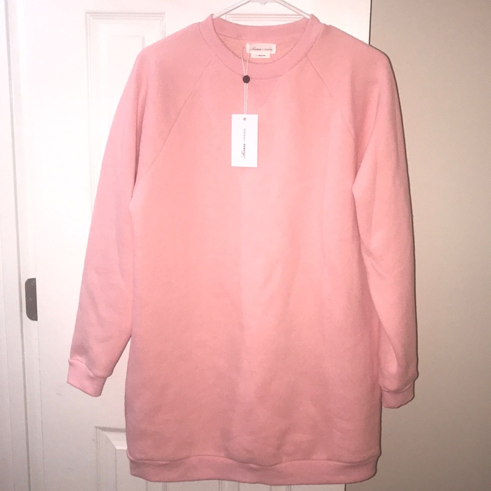 Brand NEW crew neck sweater dress!